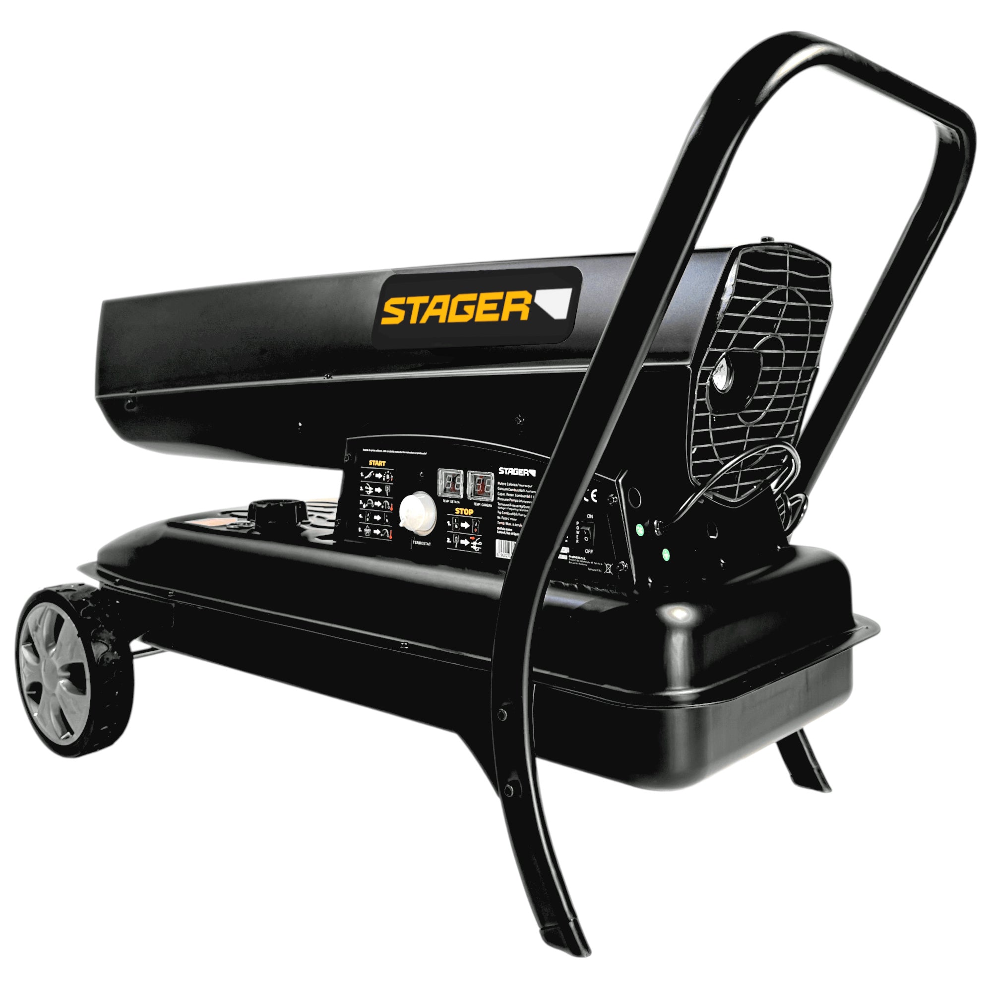 Stager PLUS-K180 Tun de aer cald, ardere directa, 51kW, motorina, 230V, 1060mc