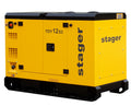 Stager YDY12S3 Generator insonorizat 12kVA, 16A, 1500rpm, trifazat, diesel