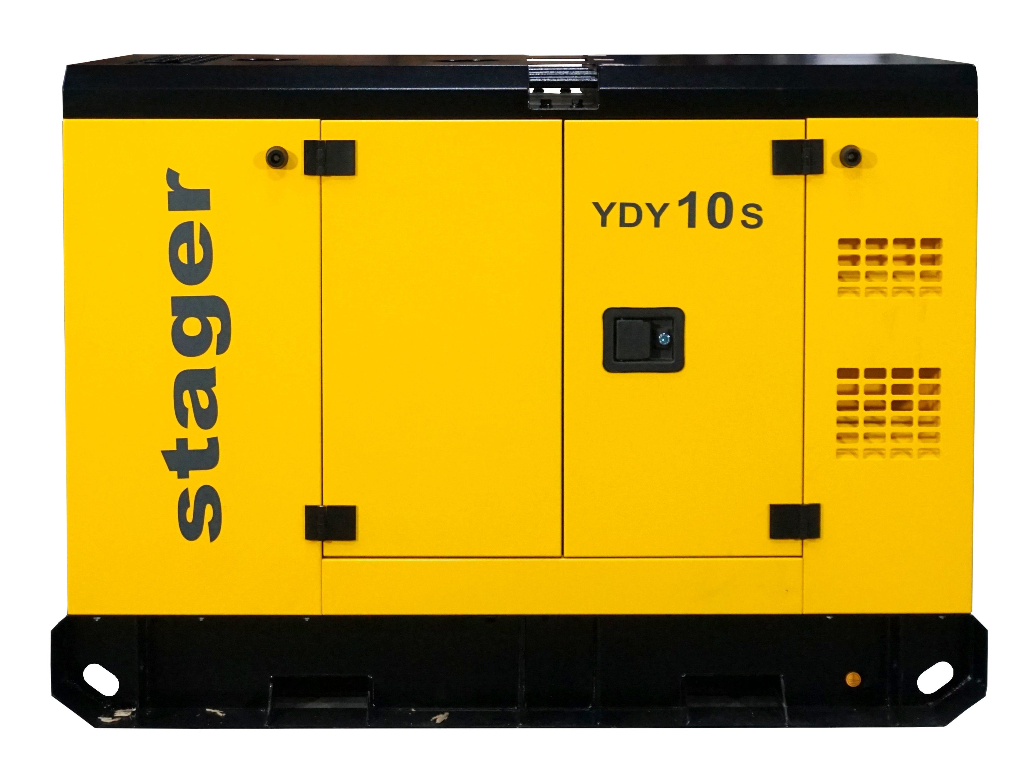 Stager YDY10S Generator insonorizat 9kVA, 37A, 1500rpm, monofazat, diesel