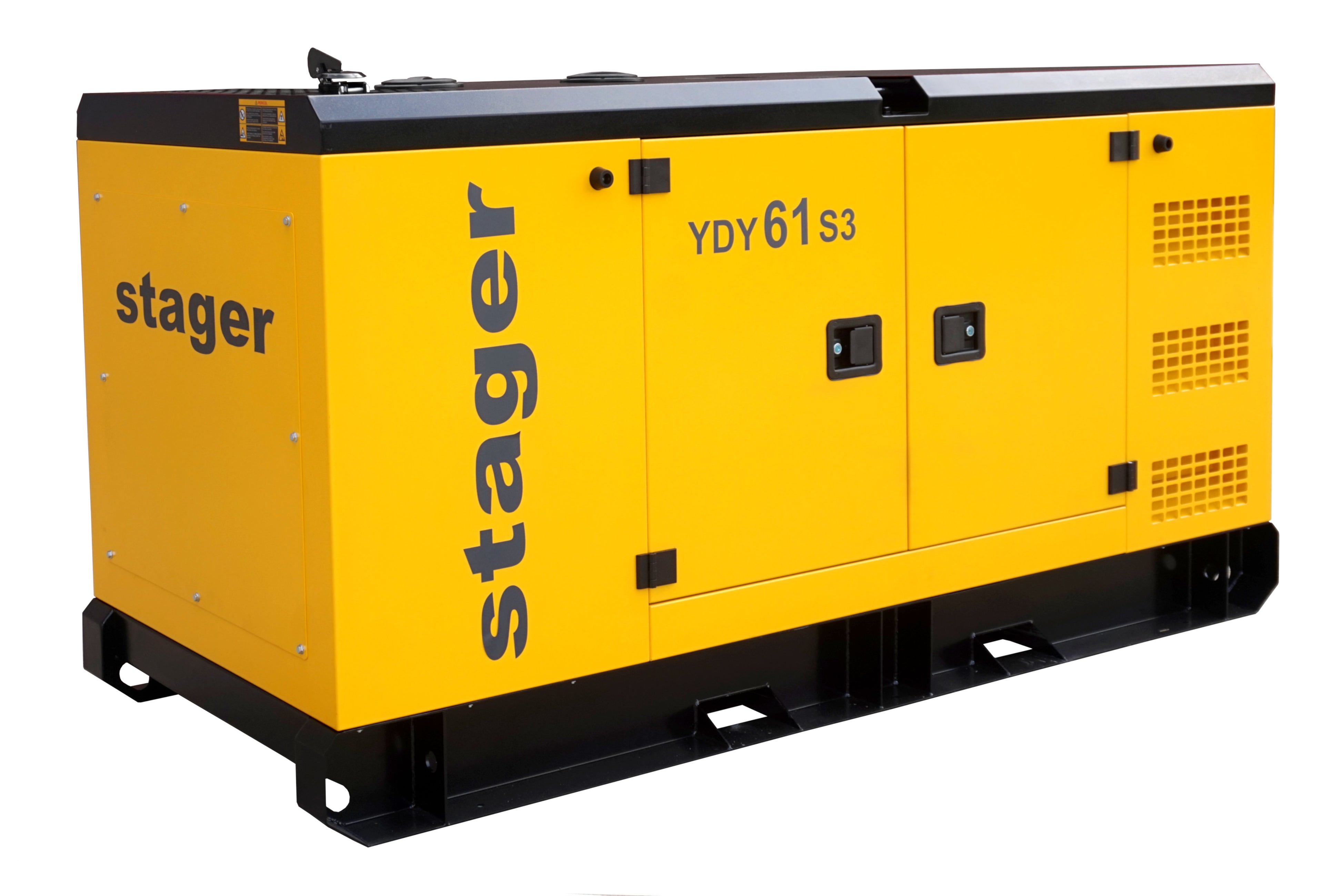 Stager YDY61S3 Generator insonorizat 61kVA, 79A, 1500rpm, trifazat, diesel