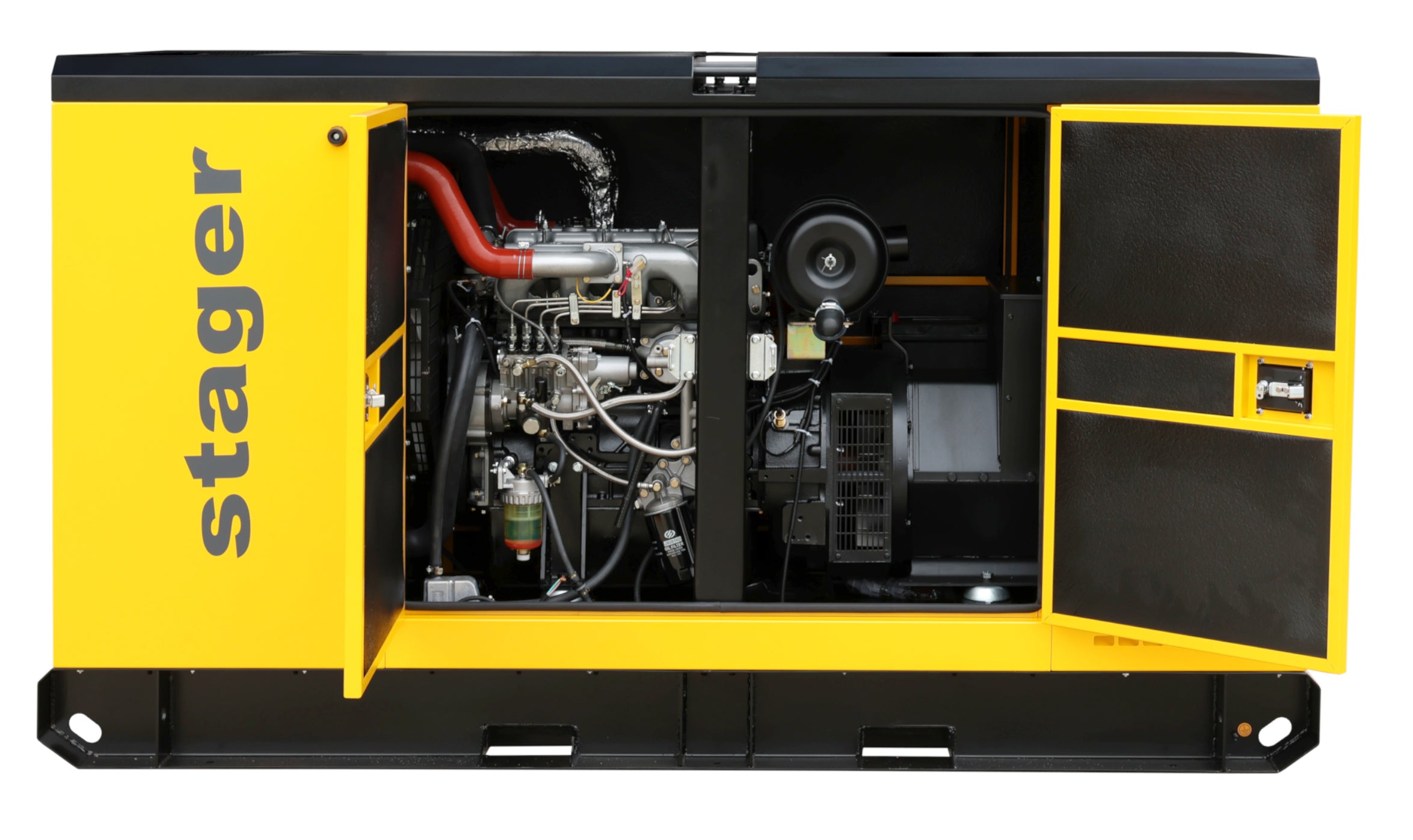 Stager YDY89S3 Generator insonorizat 89kVA, 115A, 1500rpm, trifazat, diesel