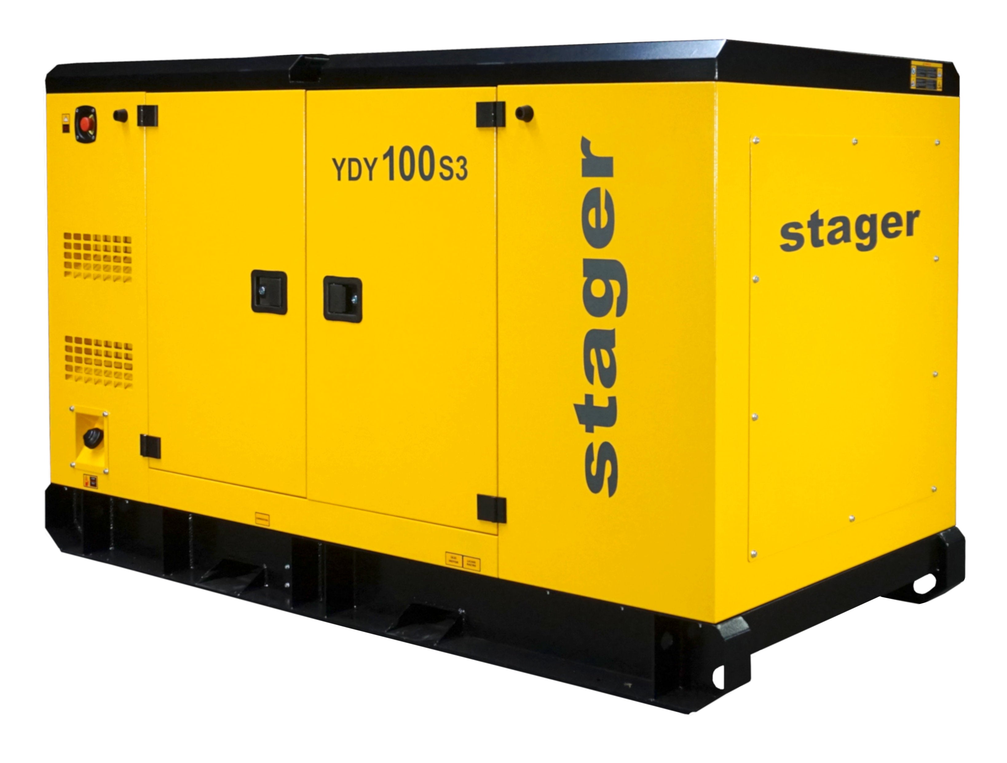 Stager YDY100S3 Generator insonorizat 100kVA, 130A, 1500rpm, trifazat, diesel
