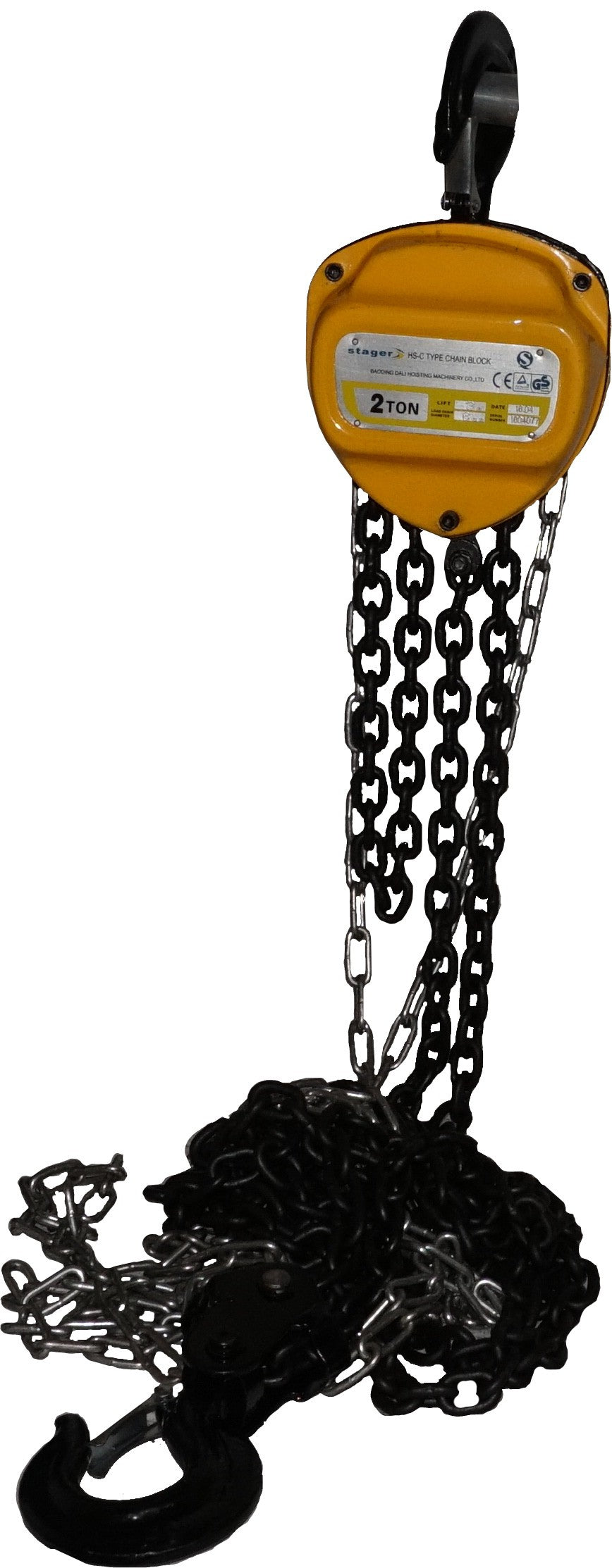 Stager HSC-2T palan manual 2T/3m, lant 6mm
