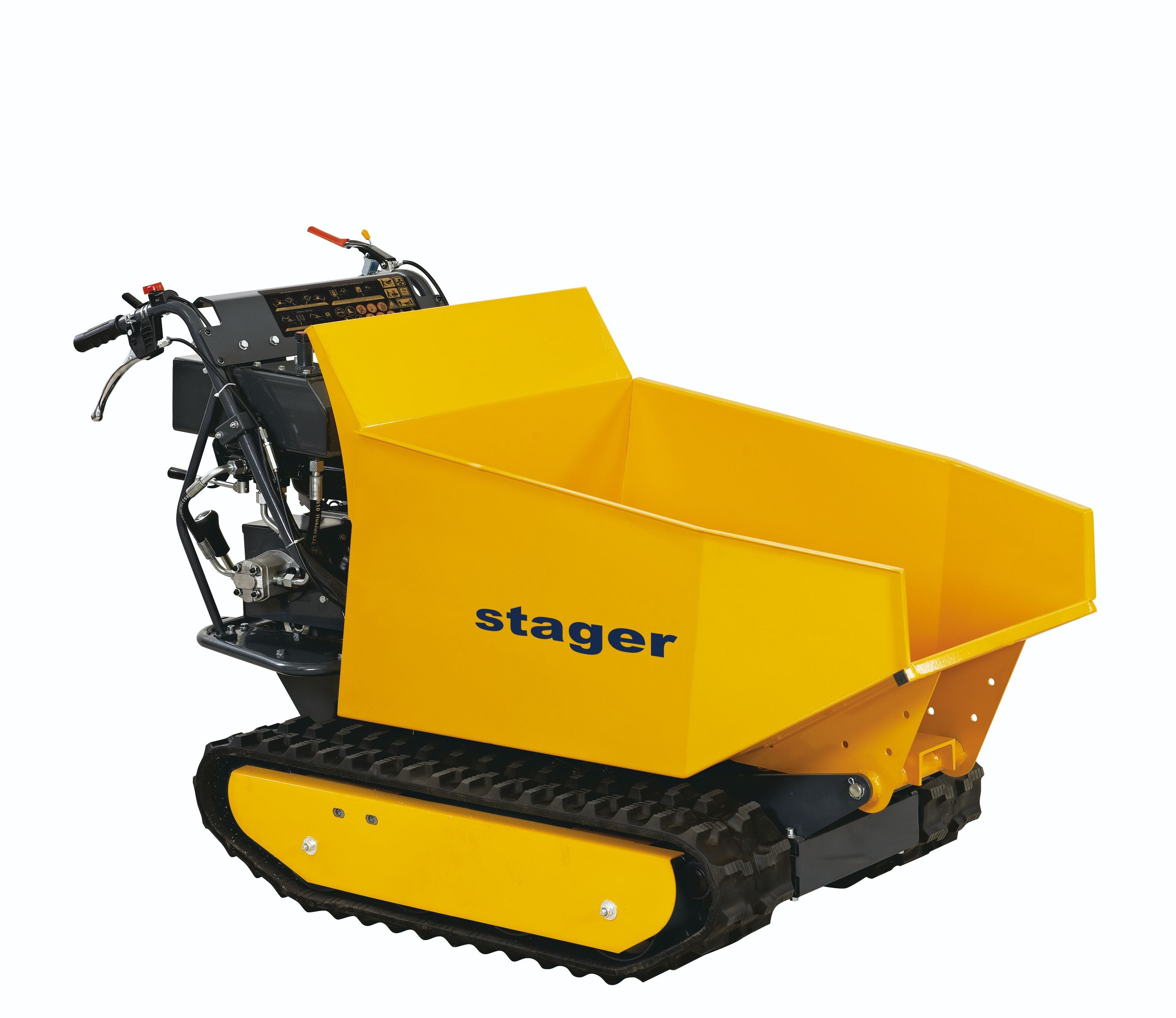 Stager RMT500S roaba cu motor termic 6.5CP, 500kg, senile