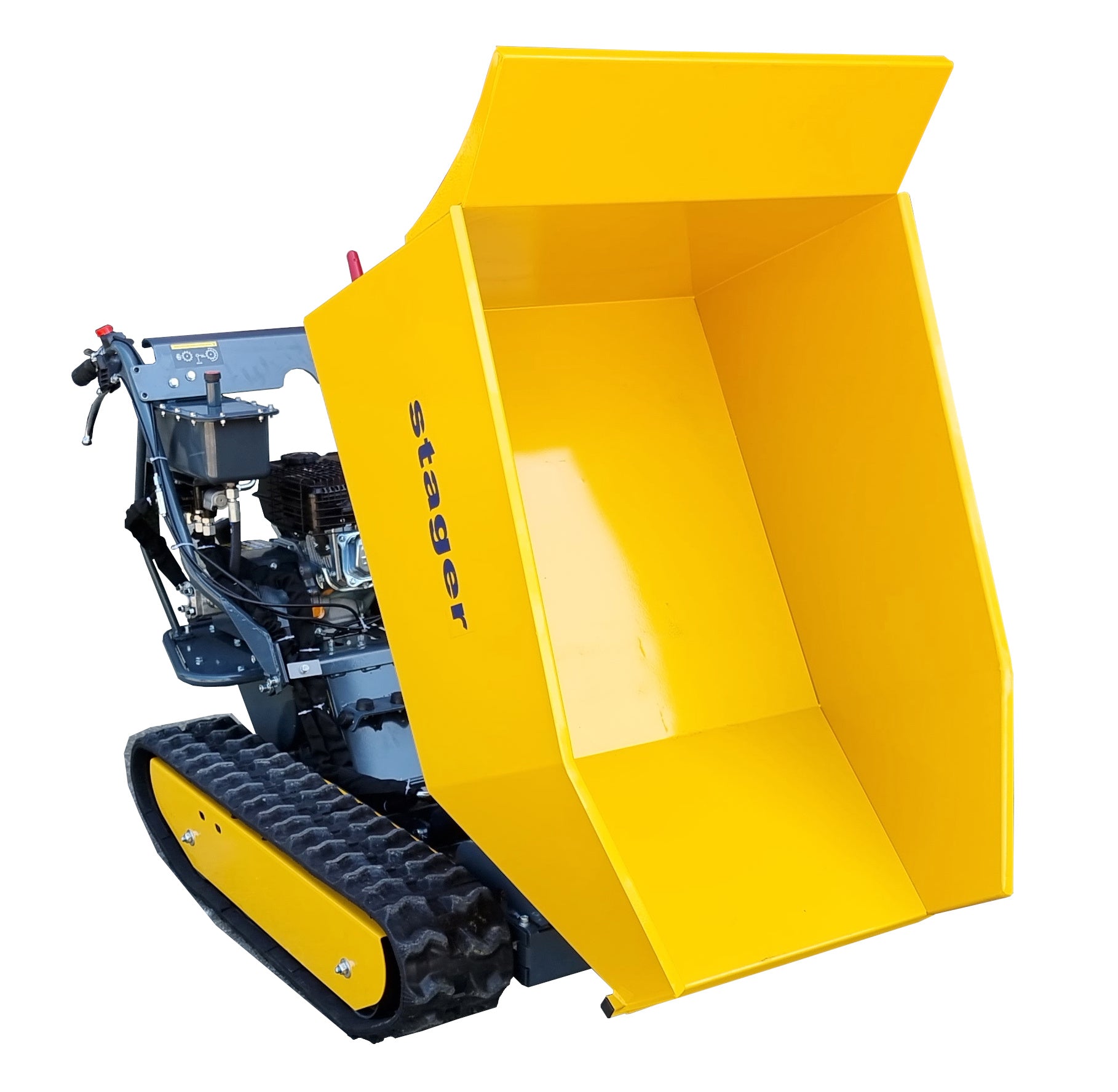 Stager RMT500S roaba cu motor termic 6.5CP, 500kg, senile