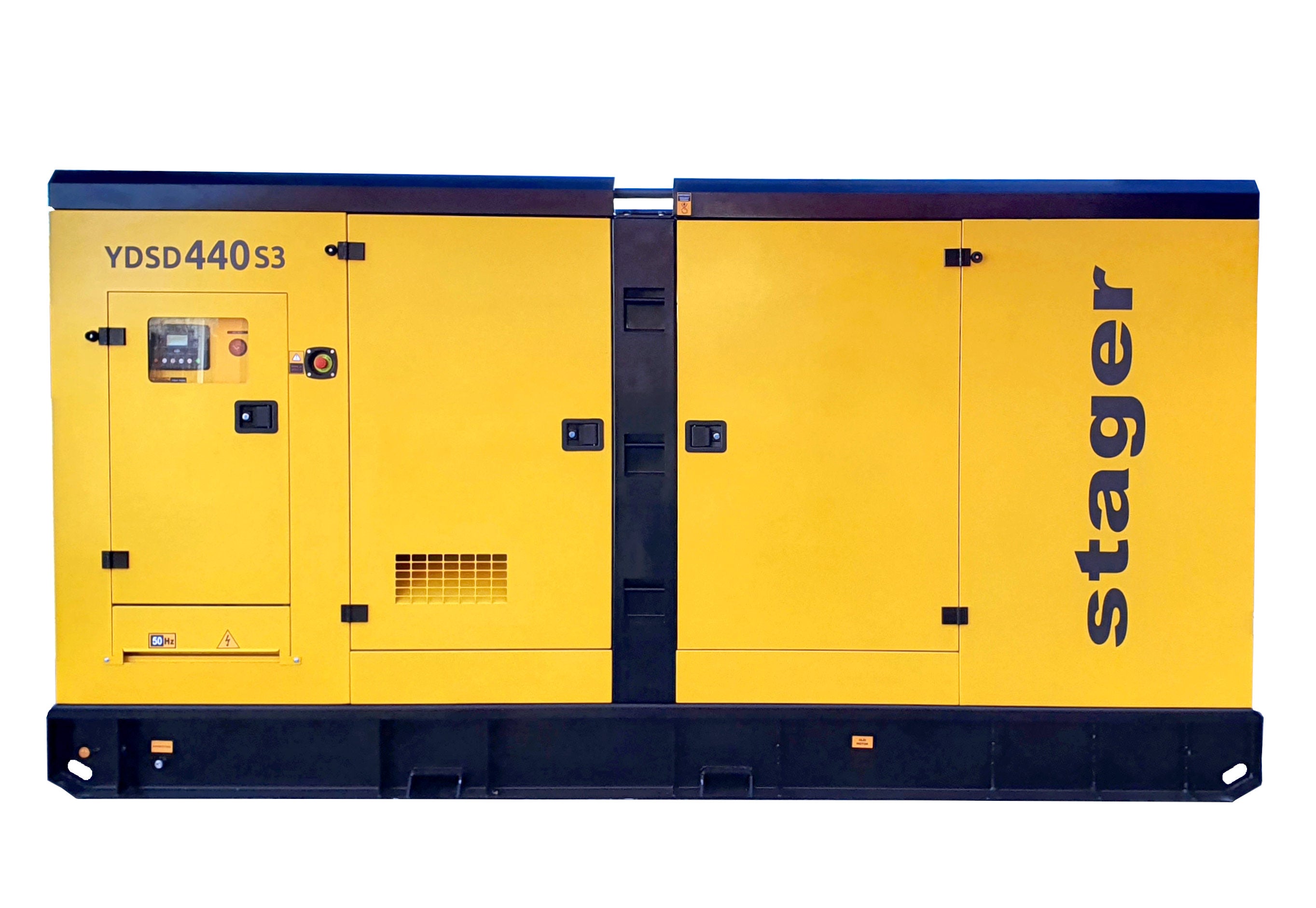 Stager YDSD440S3 Generator insonorizat 440kVA, 577A, 1500rpm, trifazat, diesel