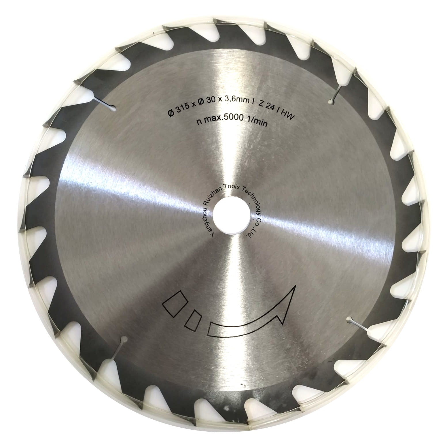 Panza ferastrau circular pentru lemn, PAL, 315x30x3.6mm, 24T