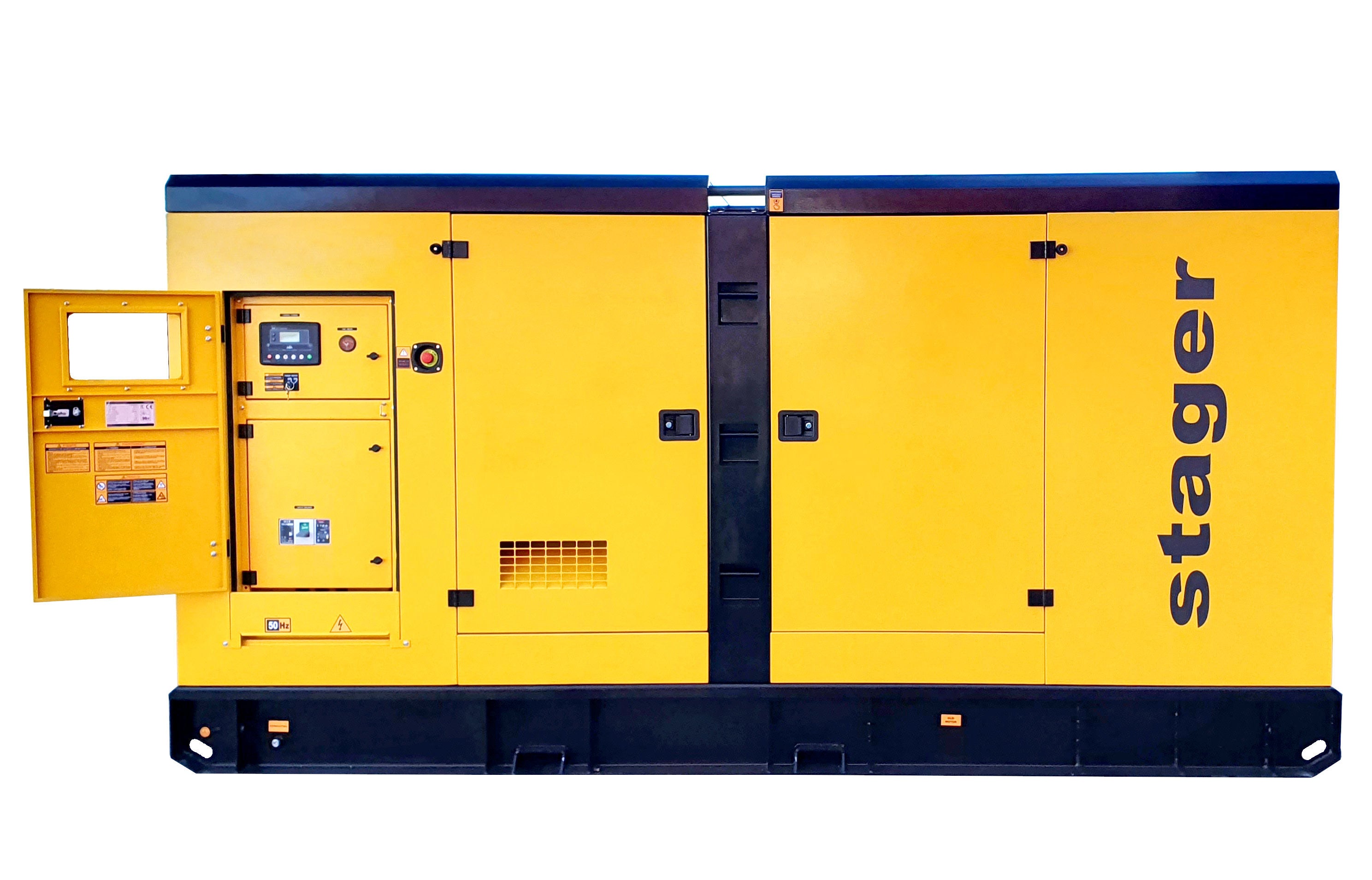 Stager YDSD550S3 Generator insonorizat 550kVA, 720A, 1500rpm, trifazat, diesel