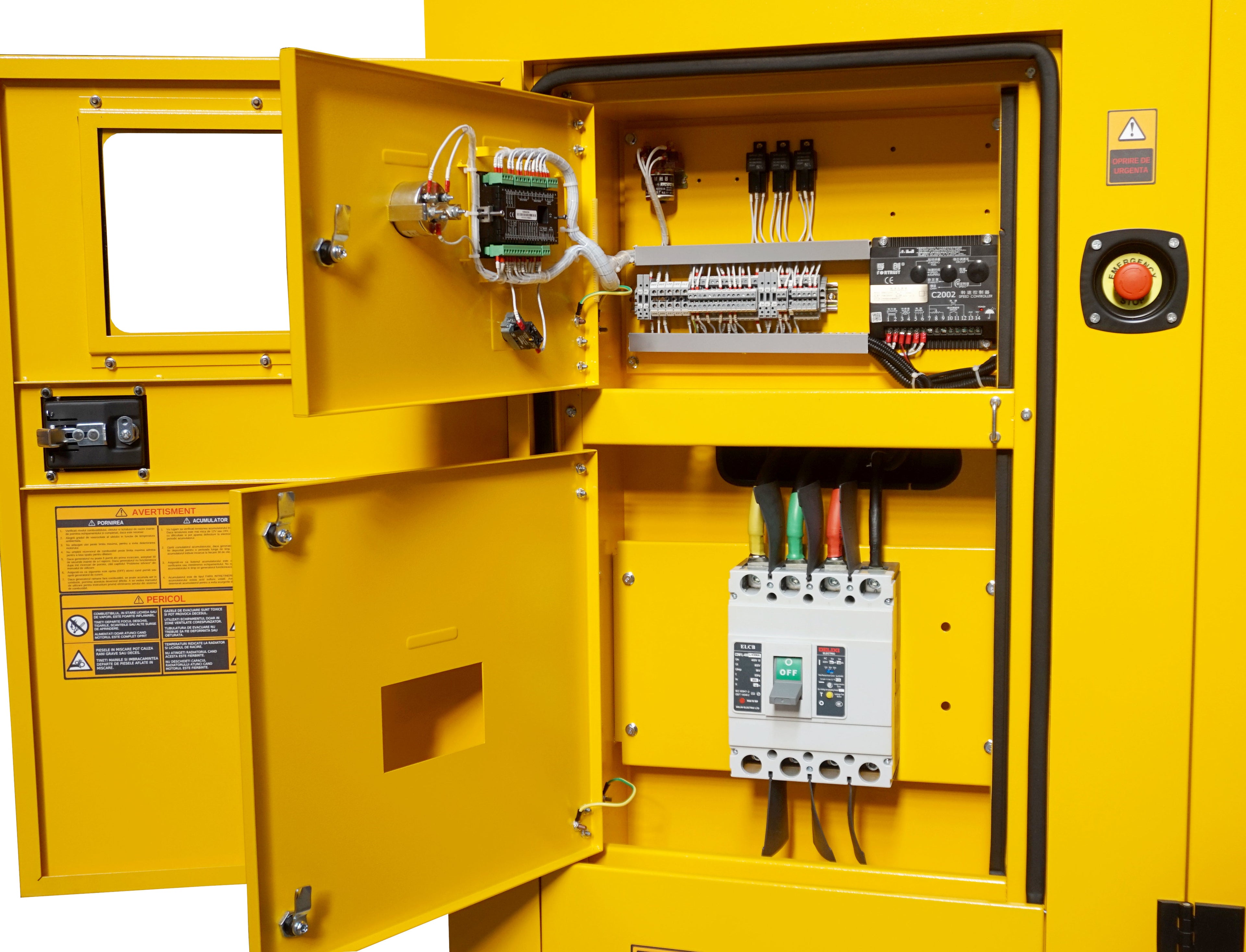 Stager YDSD220S3 Generator insonorizat 220kVA, 289A, 1500rpm, trifazat, diesel