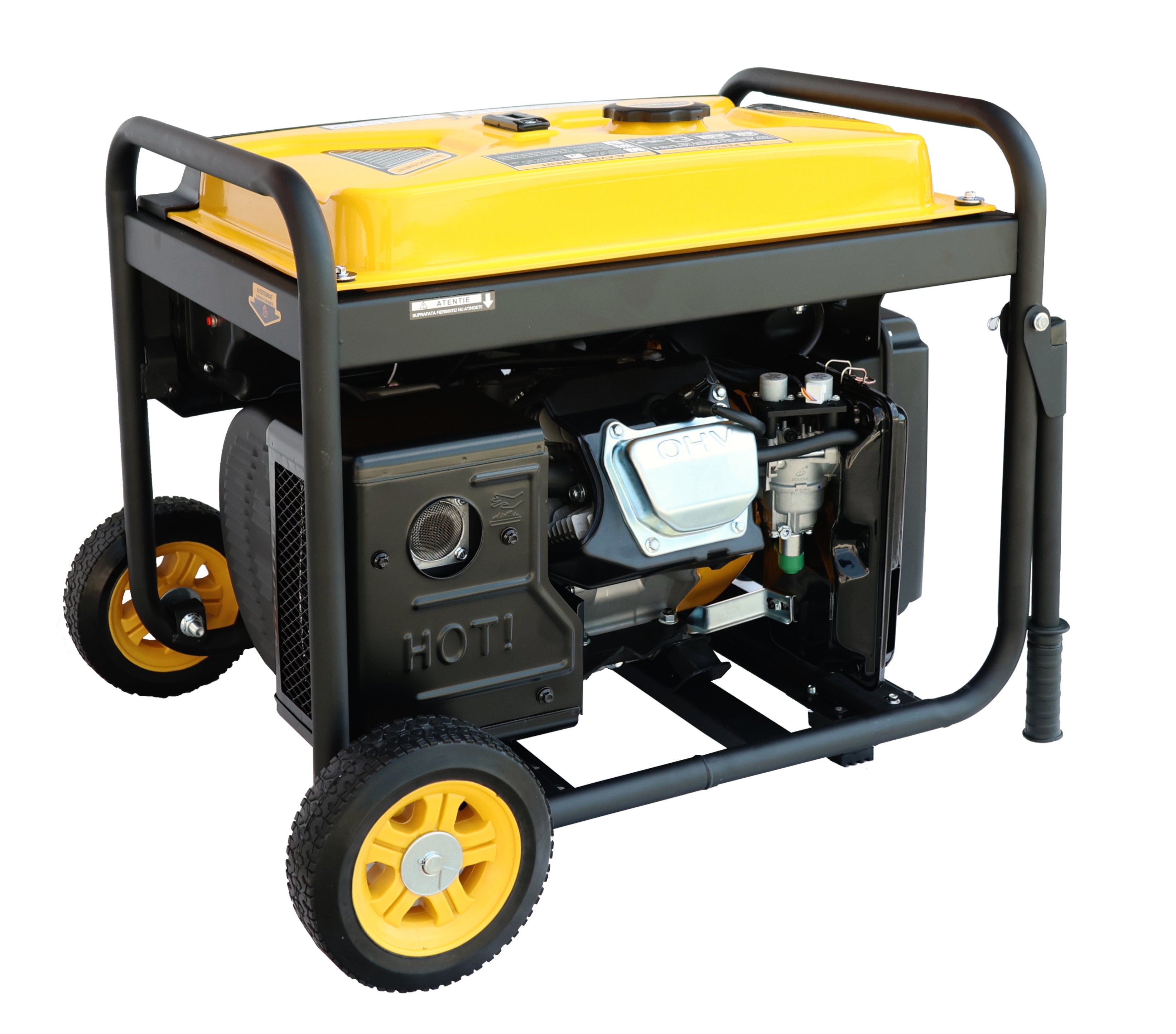 Stager DigiS 9500iea Generator digital invertor open-frame 9.5kW, monofazat, benzina, optional automatizare, autonomie pana la 16h