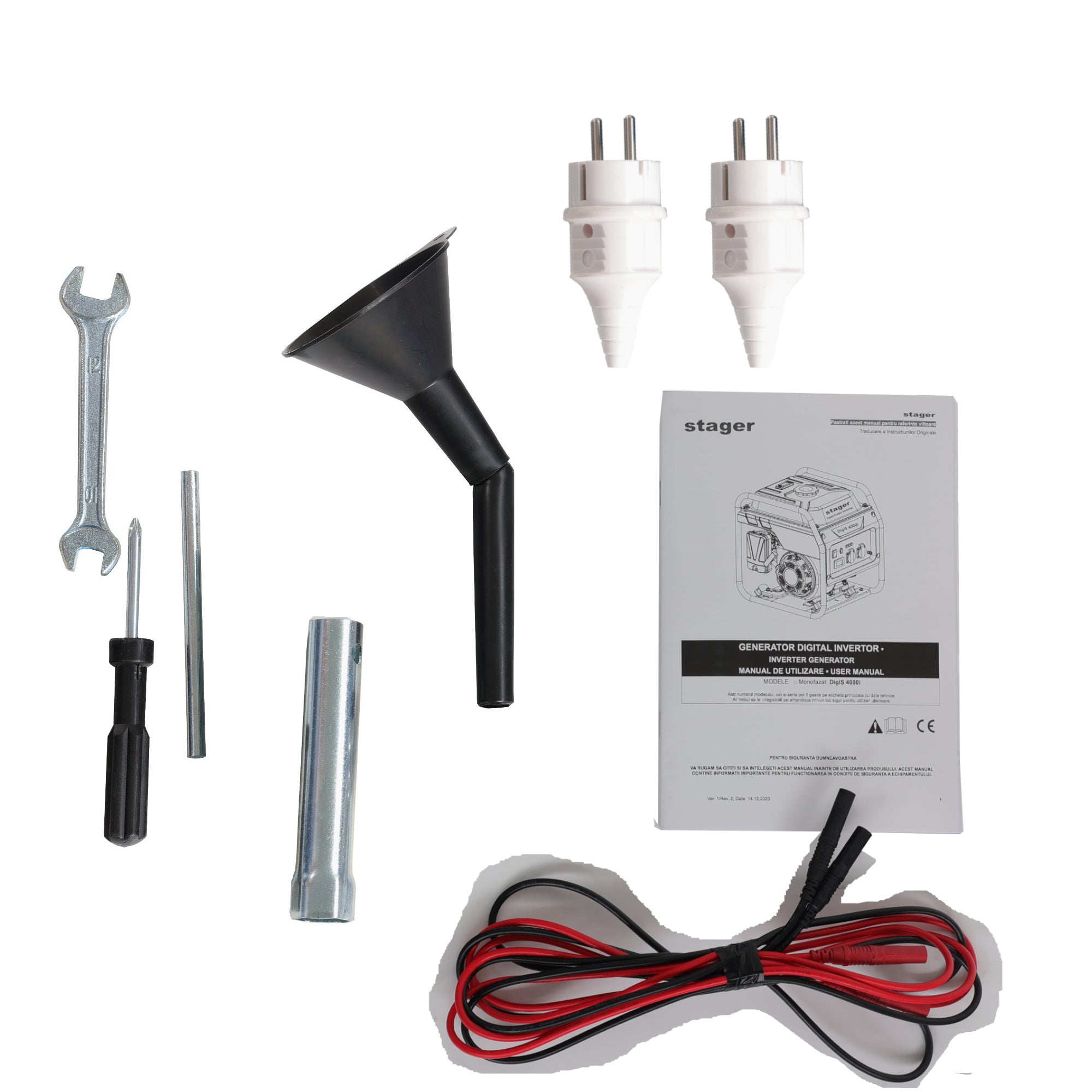 Stager DigiS 4000i Generator digital invertor open-frame 4kW, monofazat, benzina, G2, autonomie pana la 13h