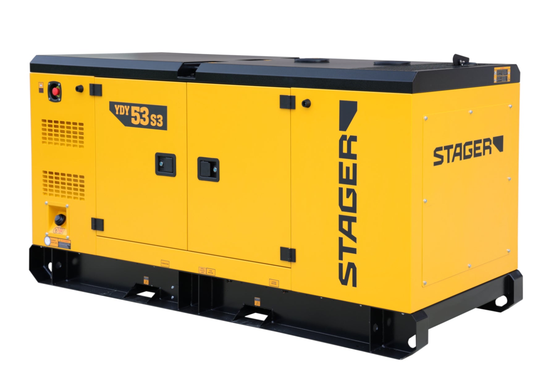 Stager YDY53S3 Generator insonorizat 53kVA, 69A, 1500rpm, trifazat, diesel