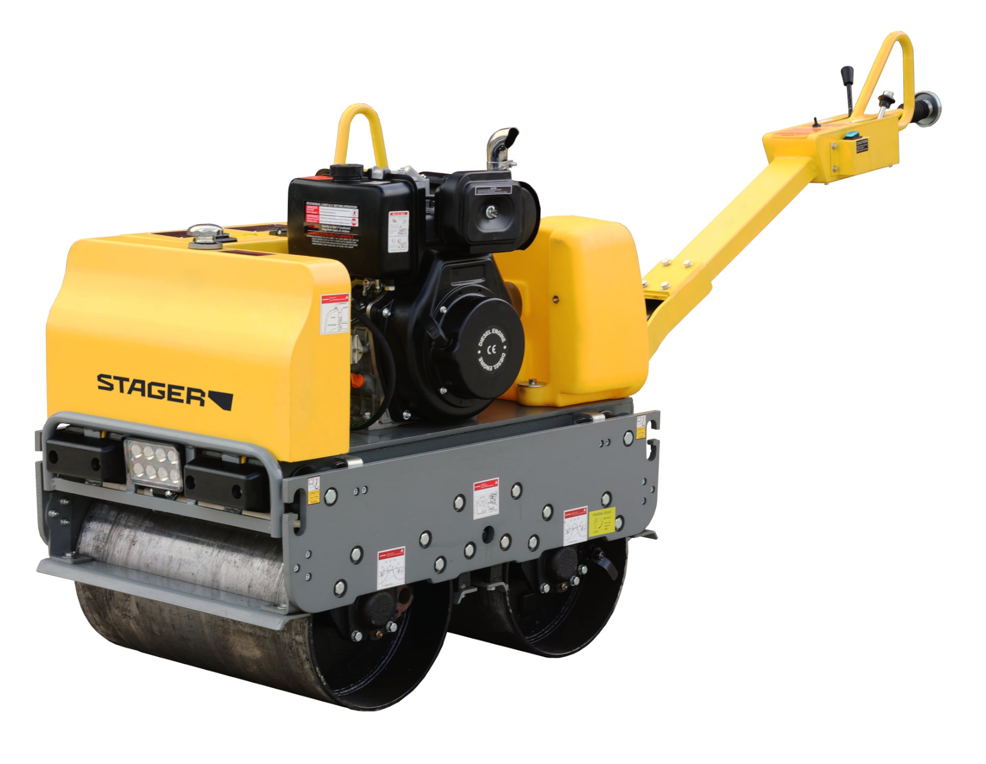 Stager CDV65-6 Cilindru dublu vibrocompactor, motor HI Earns HR186FA